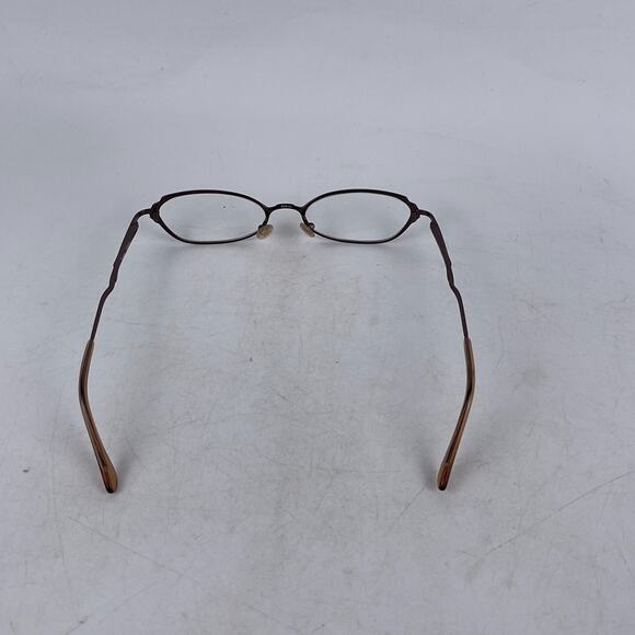 Bebe Tease Fudgy Eyeglasses Frame Unisex Brown Metal Oval Full‎ Rim 49-17-135 - Picture 8 of 14